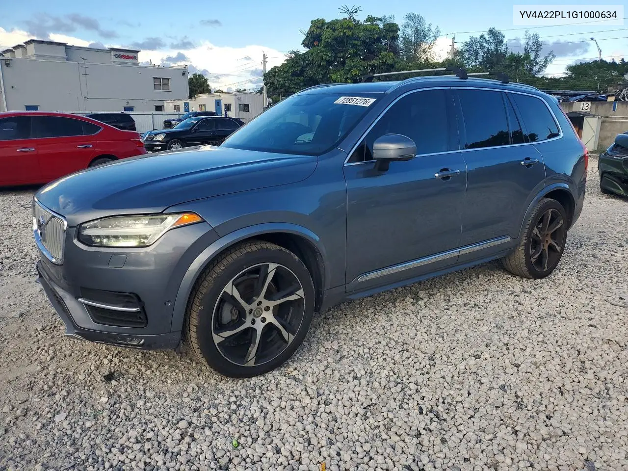 VOLVO XC90 2016, VIN YV4A22PL1G1000634