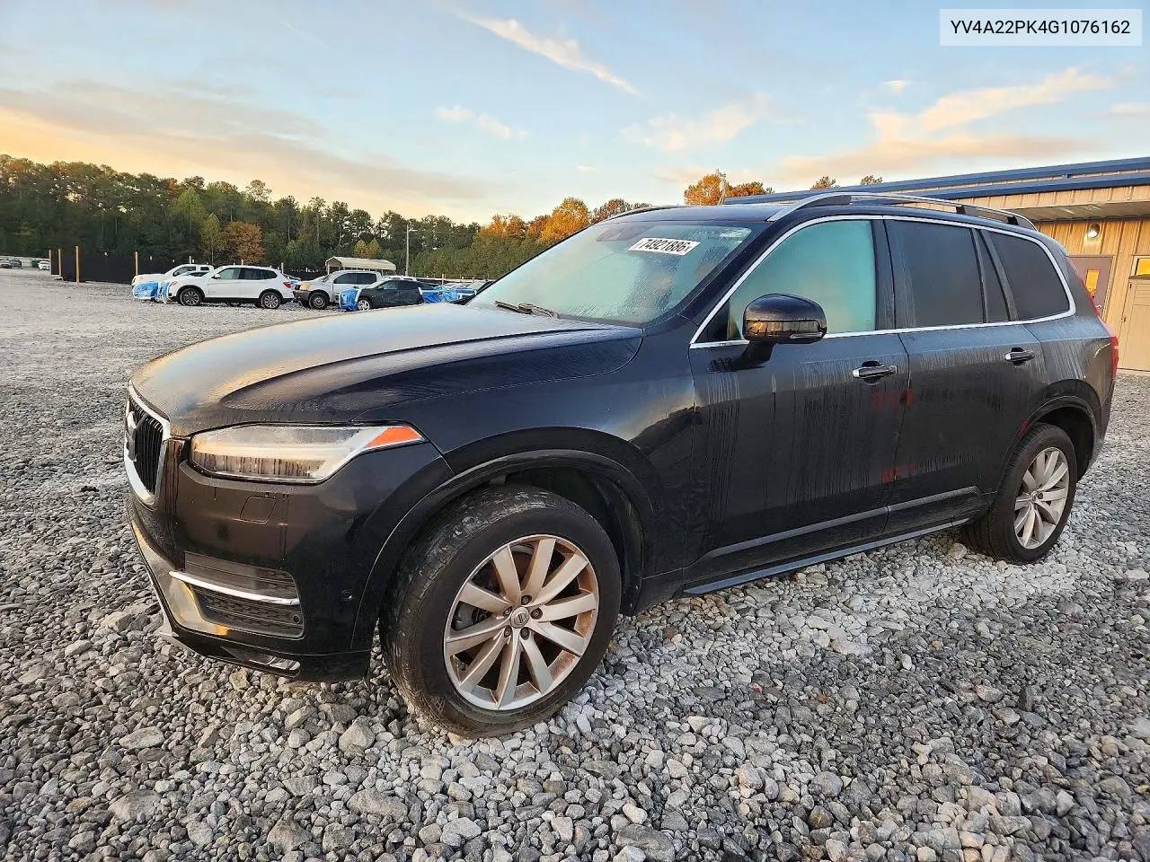 VOLVO XC90 2016, VIN YV4A22PK4G1076162