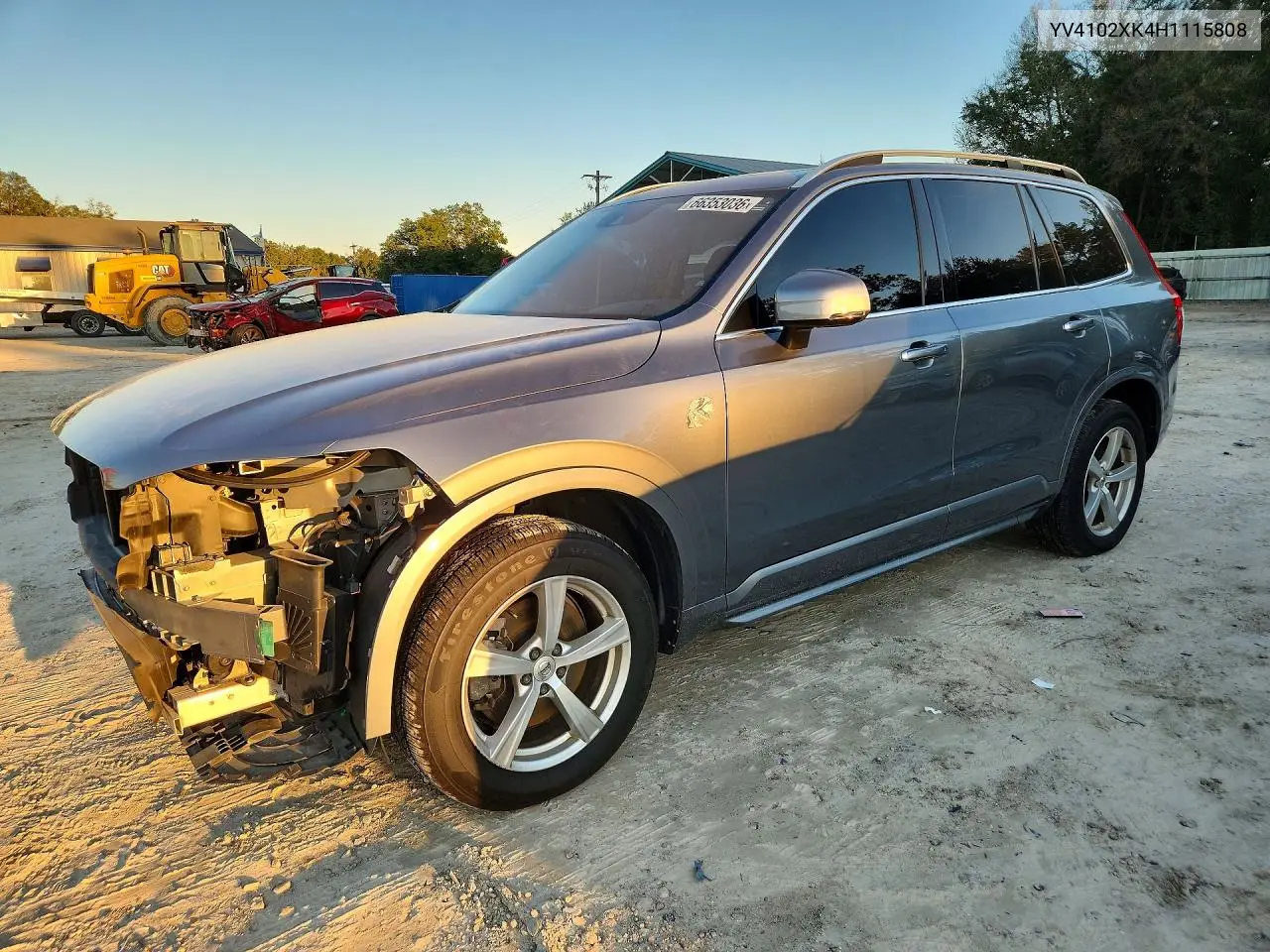 VOLVO XC90 2017, VIN YV4102XK4H1115808