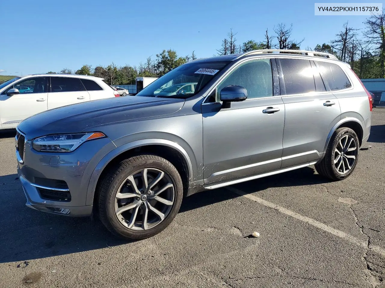 VOLVO XC90 2017, VIN YV4A22PKXH1157376