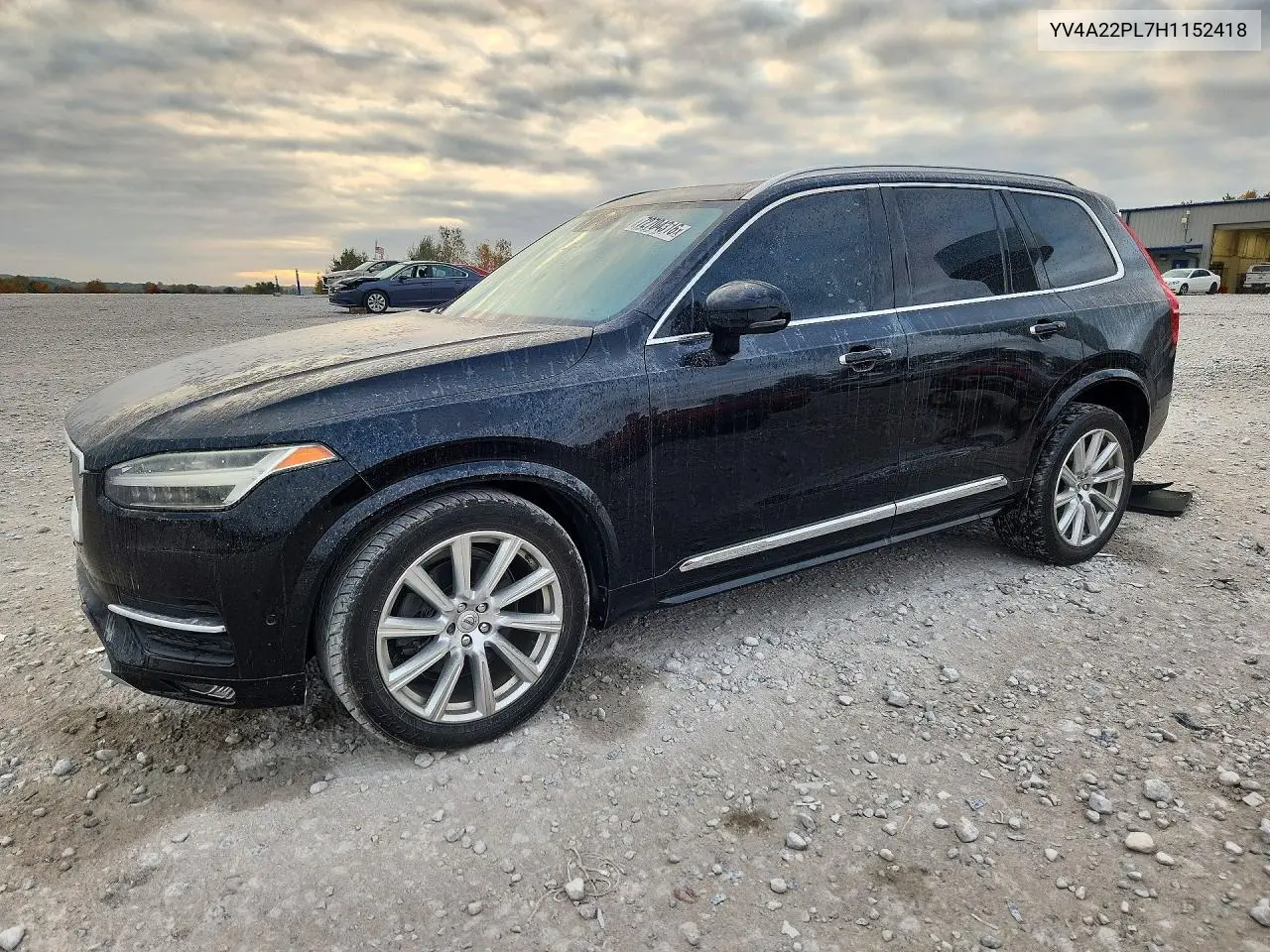 VOLVO XC90 2017, VIN YV4A22PL7H1152418