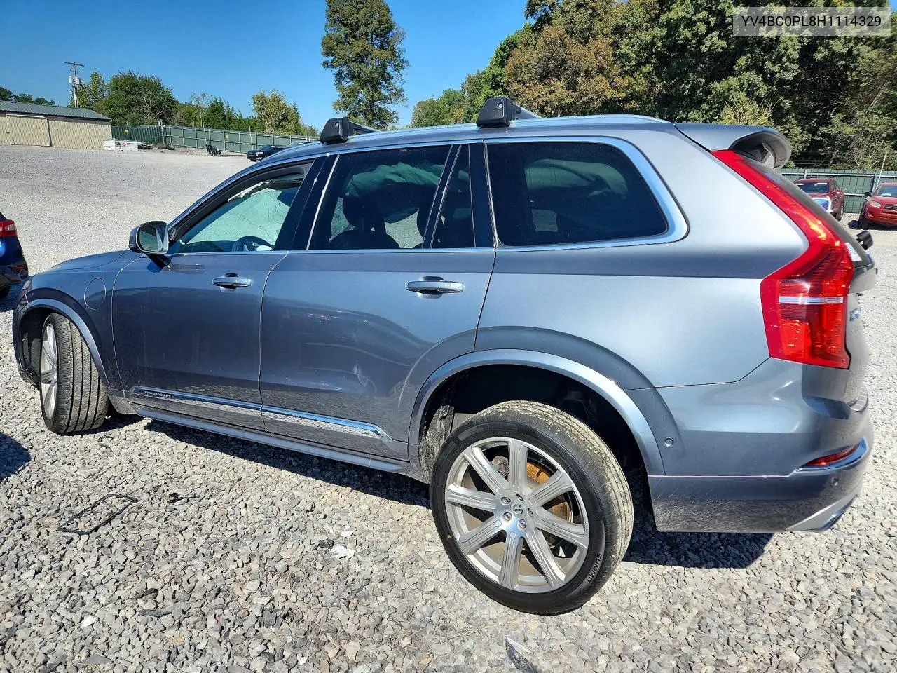 2017 VOLVO XC90 VIN YV4BC0PL8H1114329 — фото 2