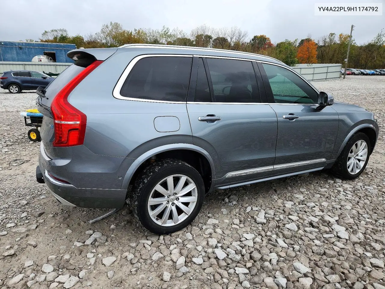 2017 VOLVO XC90 VIN YV4A22PL9H1174792 — фото 3