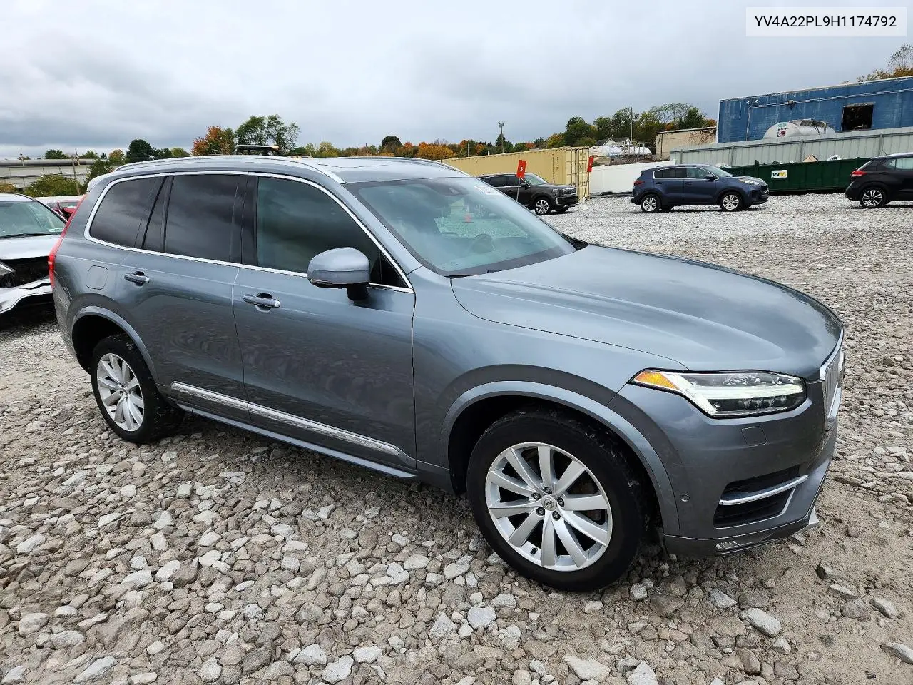 2017 VOLVO XC90 VIN YV4A22PL9H1174792 — фото 4