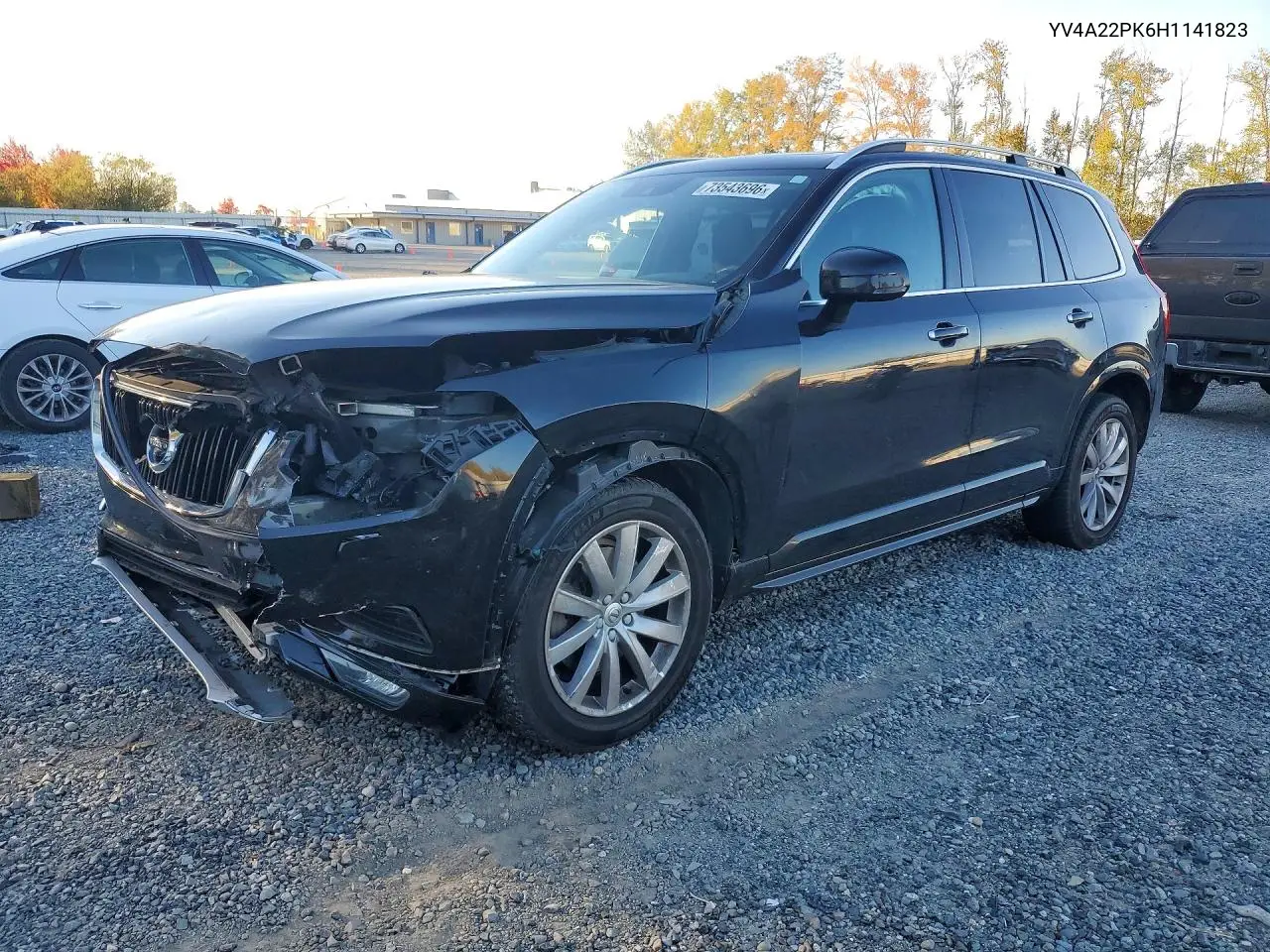VOLVO XC90 2017, VIN YV4A22PK6H1141823