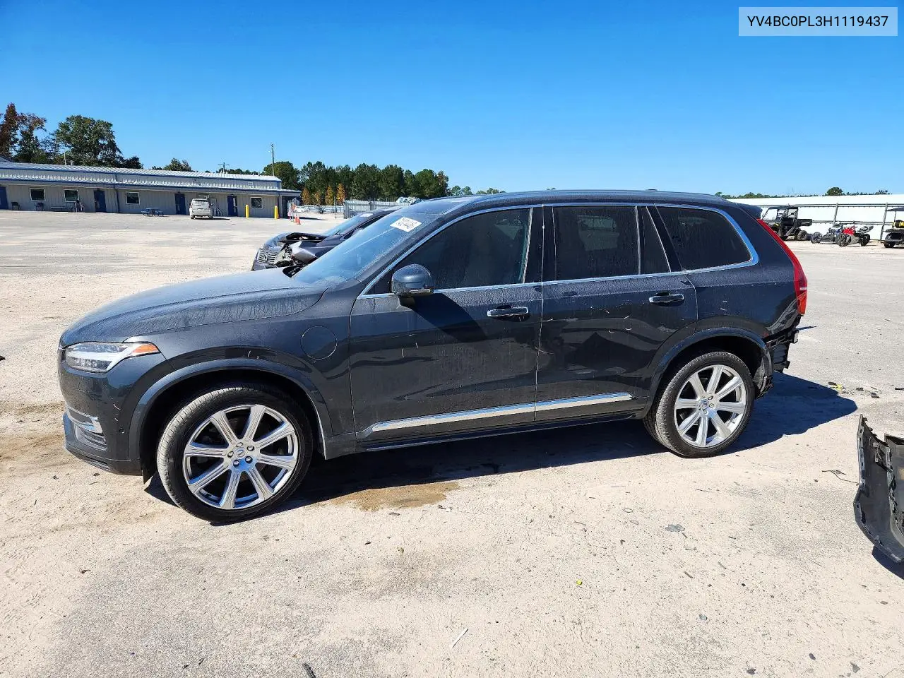 VOLVO XC90 2017, VIN YV4BC0PL3H1119437