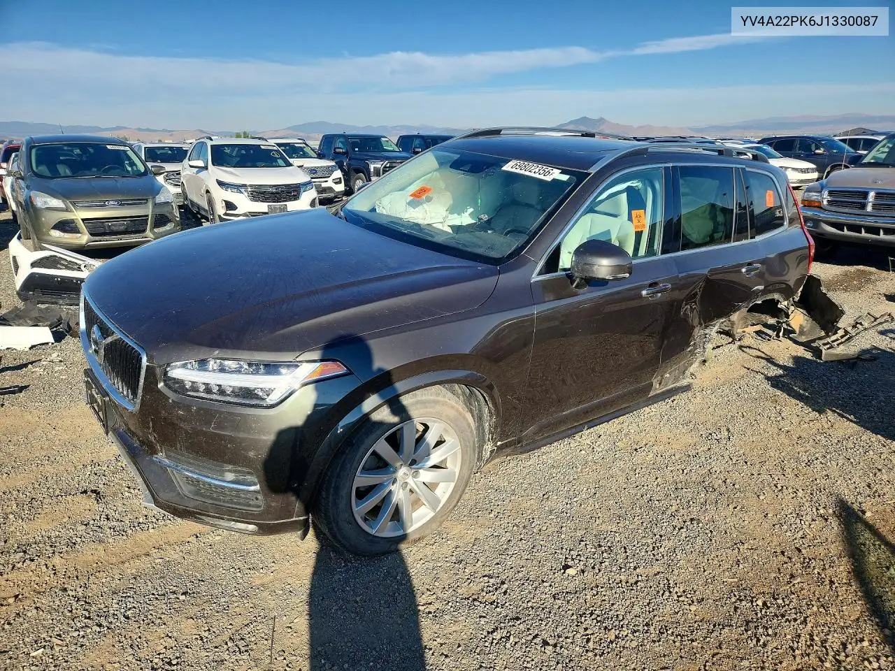 VOLVO XC90 2018, VIN YV4A22PK6J1330087