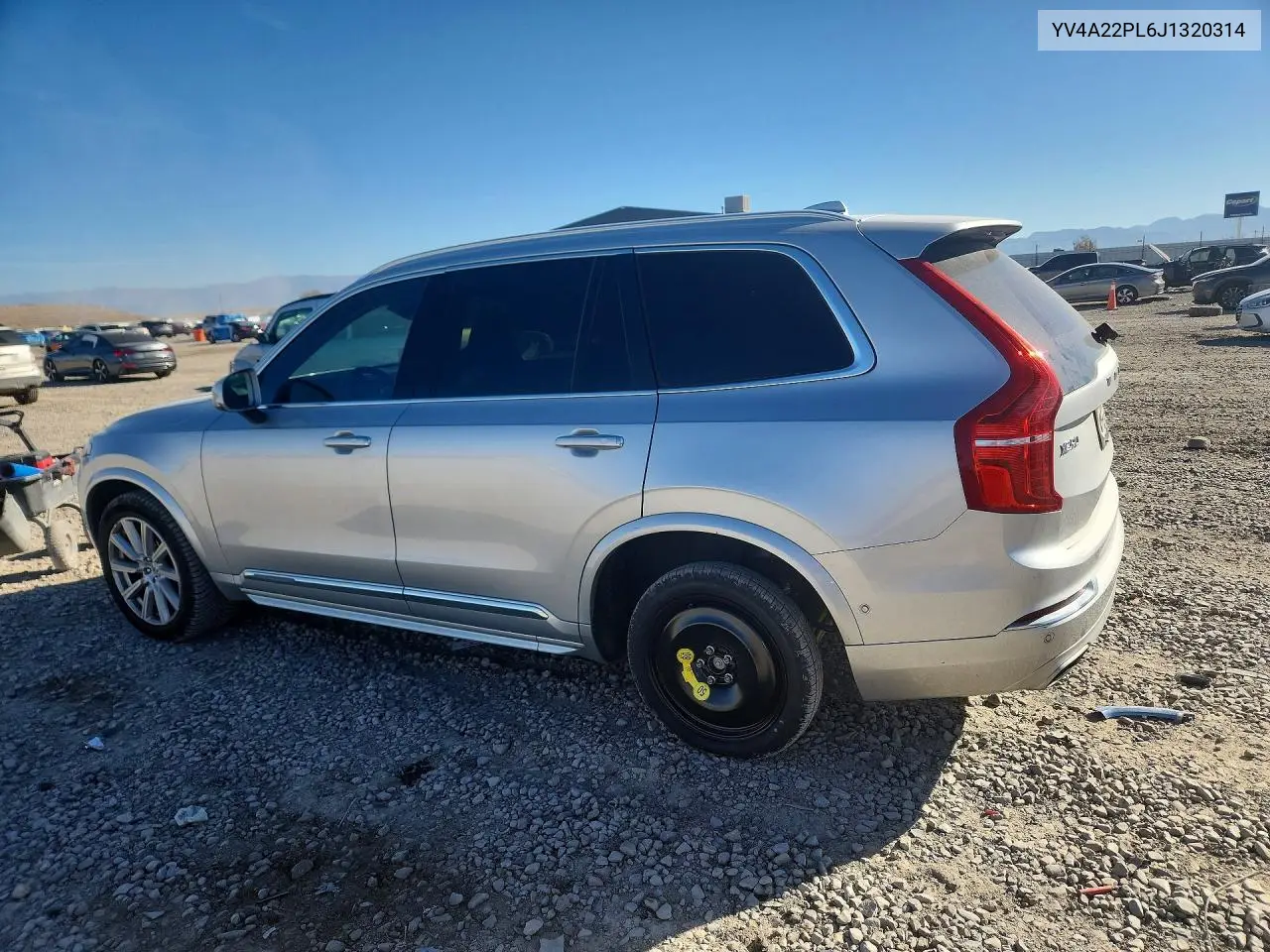 2018 VOLVO XC90 VIN YV4A22PL6J1320314 — фото 2