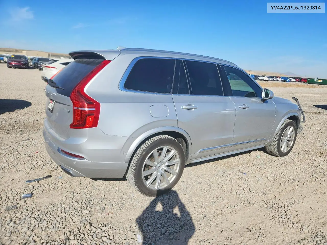 2018 VOLVO XC90 VIN YV4A22PL6J1320314 — фото 3