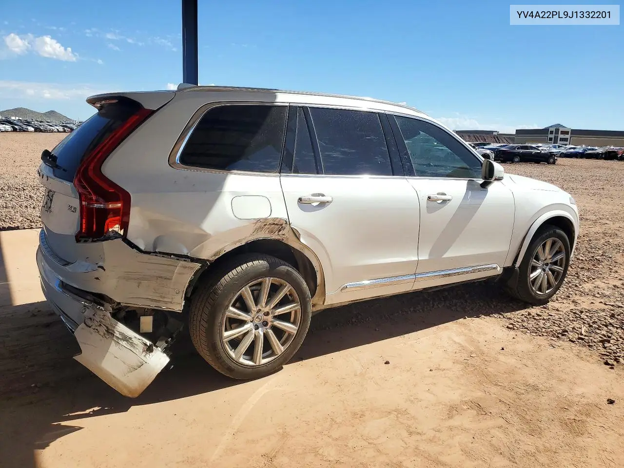 2018 VOLVO XC90 VIN YV4A22PL9J1332201 — фото 3