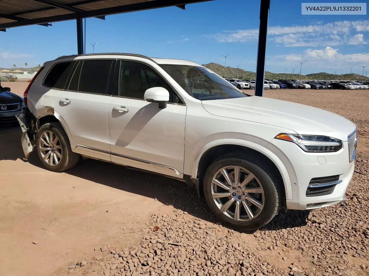 2018 VOLVO XC90 VIN YV4A22PL9J1332201 — фото 4