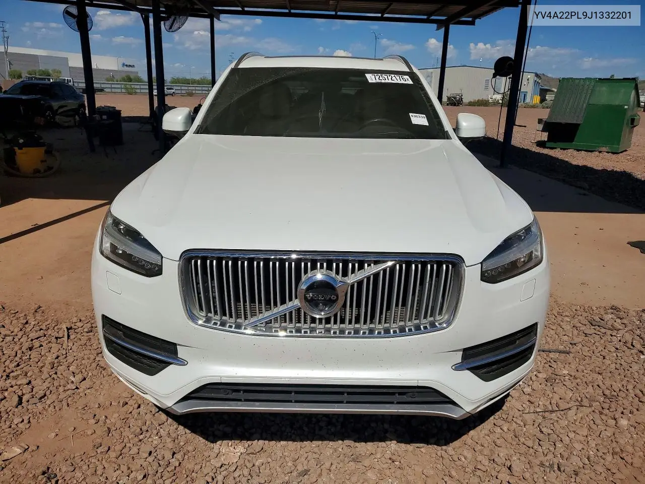 2018 VOLVO XC90 VIN YV4A22PL9J1332201 — фото 5
