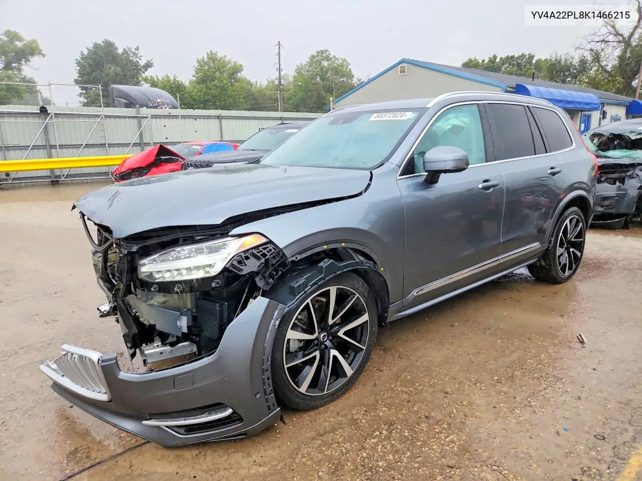 VOLVO XC90 2019, VIN YV4A22PL8K1466215