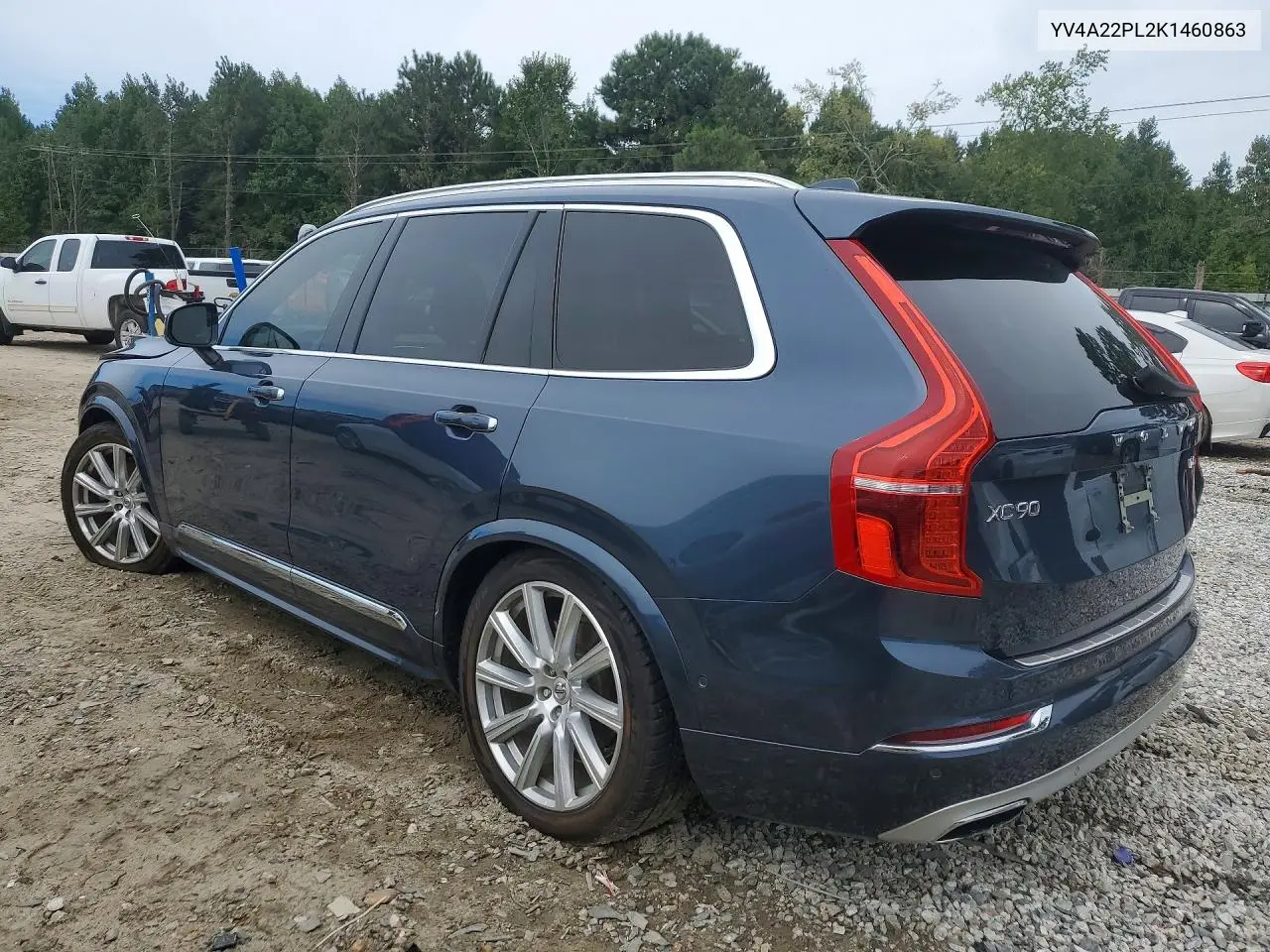 2019 VOLVO XC90 VIN YV4A22PL2K1460863 — фото 2