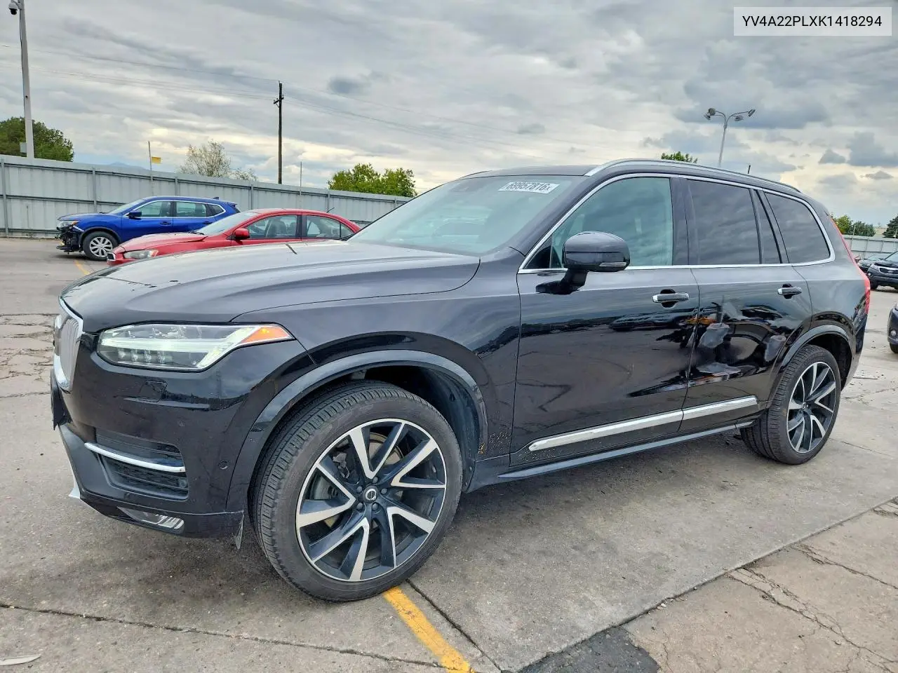 VOLVO XC90 2019, VIN YV4A22PLXK1418294