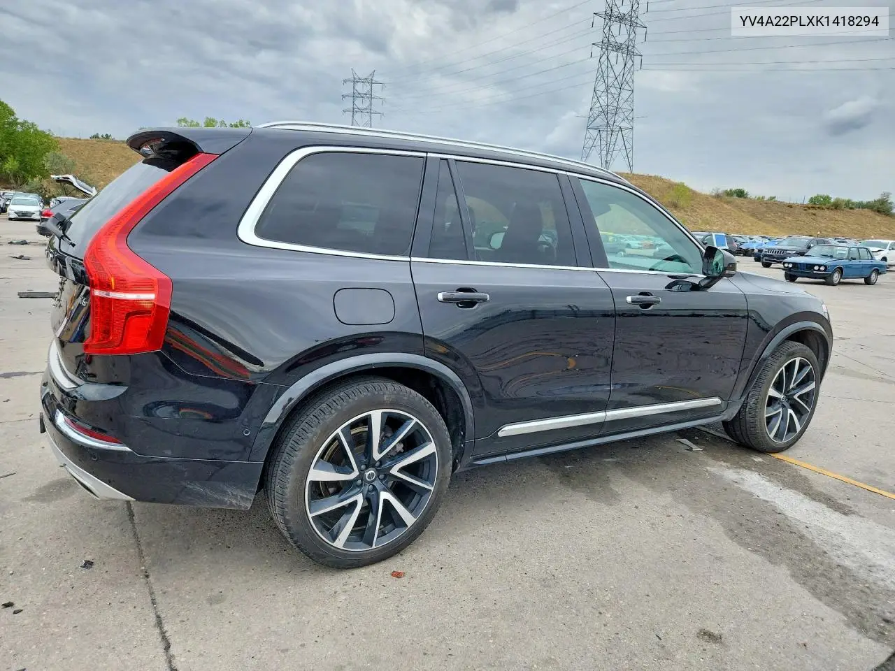 2019 VOLVO XC90 VIN YV4A22PLXK1418294 — фото 3
