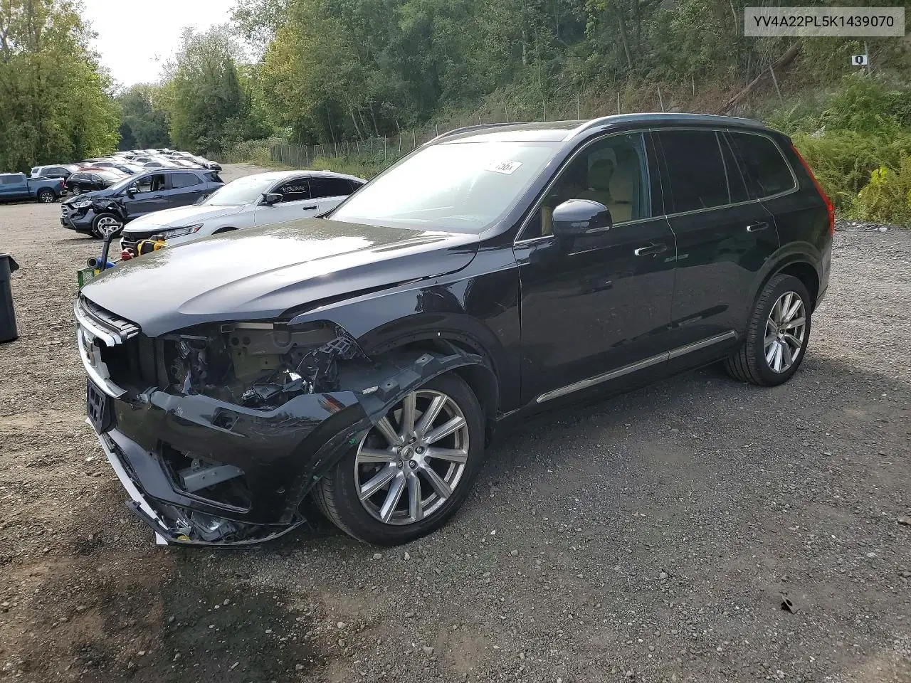 VOLVO XC90 2019, VIN YV4A22PL5K1439070