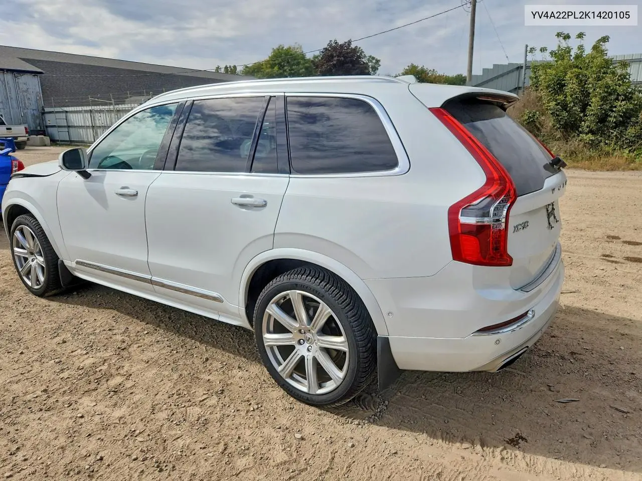 2019 VOLVO XC90 VIN YV4A22PL2K1420105 — фото 2