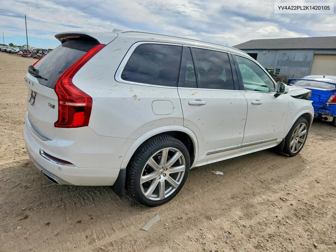2019 VOLVO XC90 VIN YV4A22PL2K1420105 — фото 3