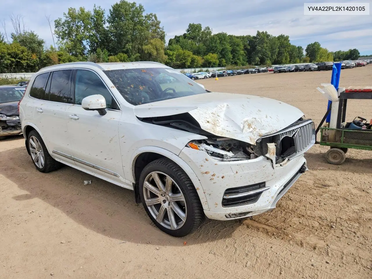 2019 VOLVO XC90 VIN YV4A22PL2K1420105 — фото 4