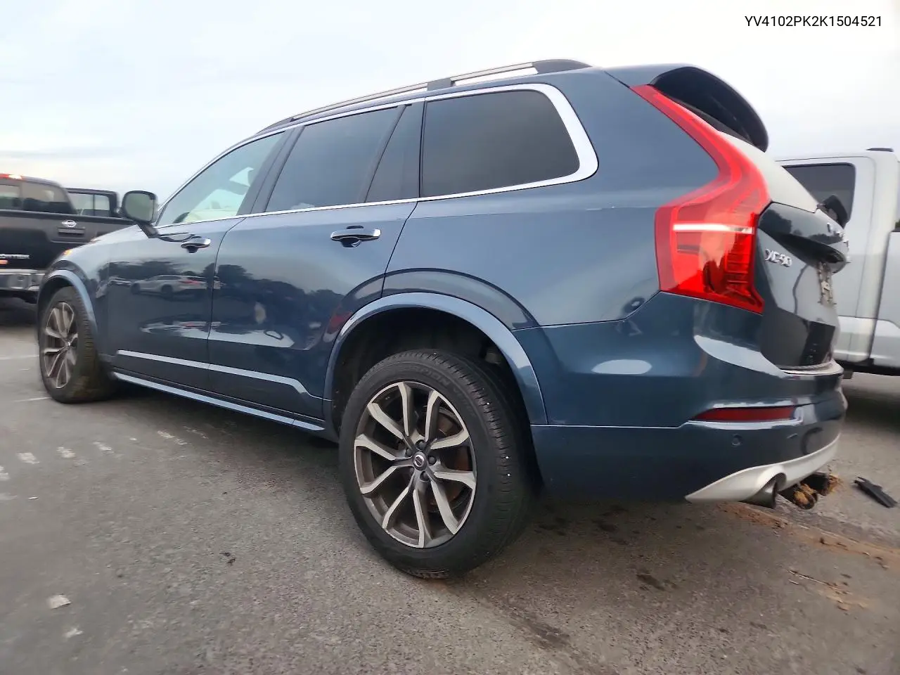2019 VOLVO XC90 VIN YV4102PK2K1504521 — фото 2