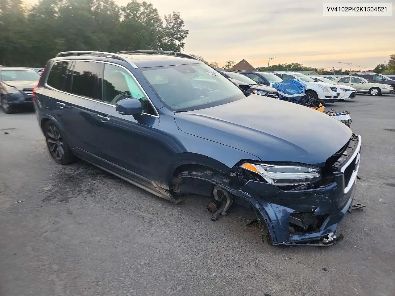 2019 VOLVO XC90 VIN YV4102PK2K1504521 — фото 4