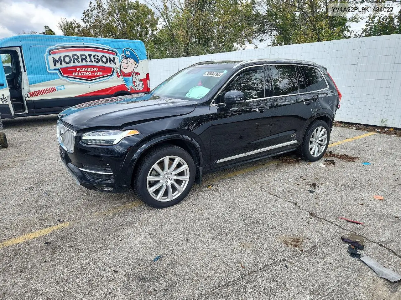 VOLVO XC90 2019, VIN YV4A22PL9K1484027