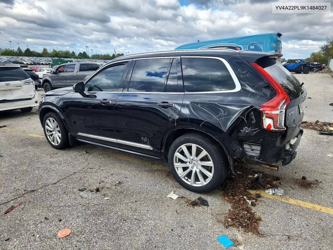 2019 VOLVO XC90 VIN YV4A22PL9K1484027 — фото 2