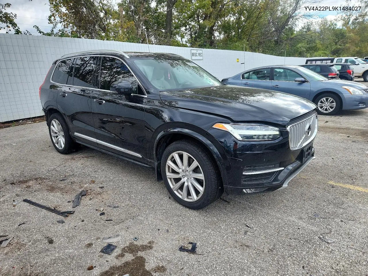 2019 VOLVO XC90 VIN YV4A22PL9K1484027 — фото 4