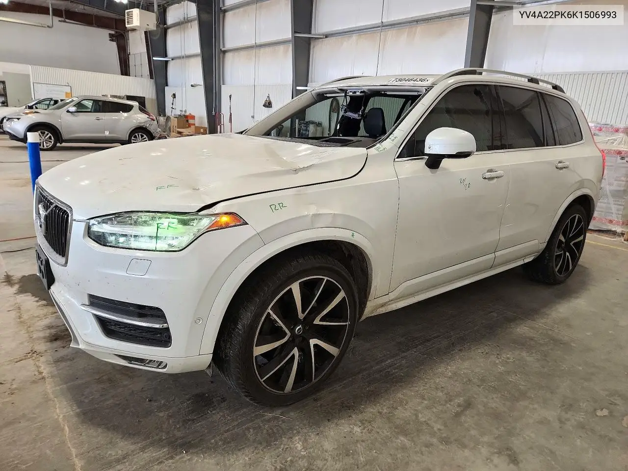 VOLVO XC90 2019, VIN YV4A22PK6K1506993