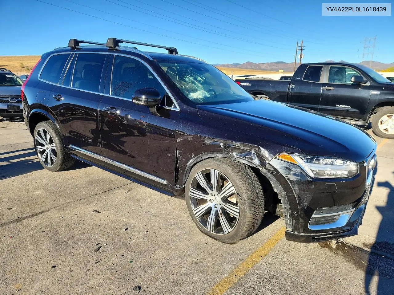 2020 VOLVO XC90 VIN YV4A22PL0L1618439 — фото 4