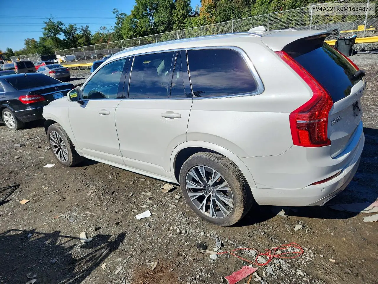 2021 VOLVO XC90 VIN YV4A221K0M1684877 — фото 2