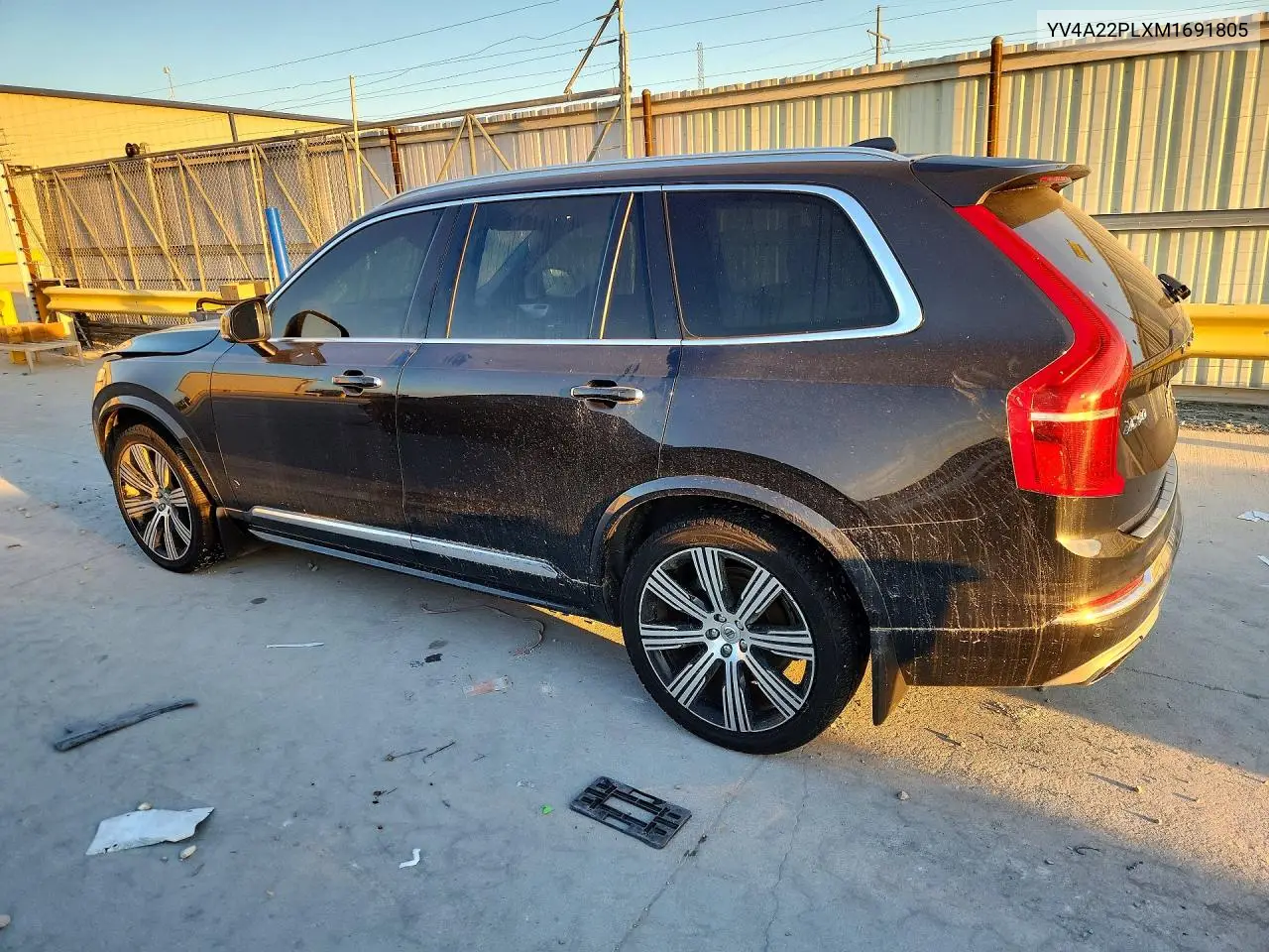 2021 VOLVO XC90 VIN YV4A22PLXM1691805 — фото 2