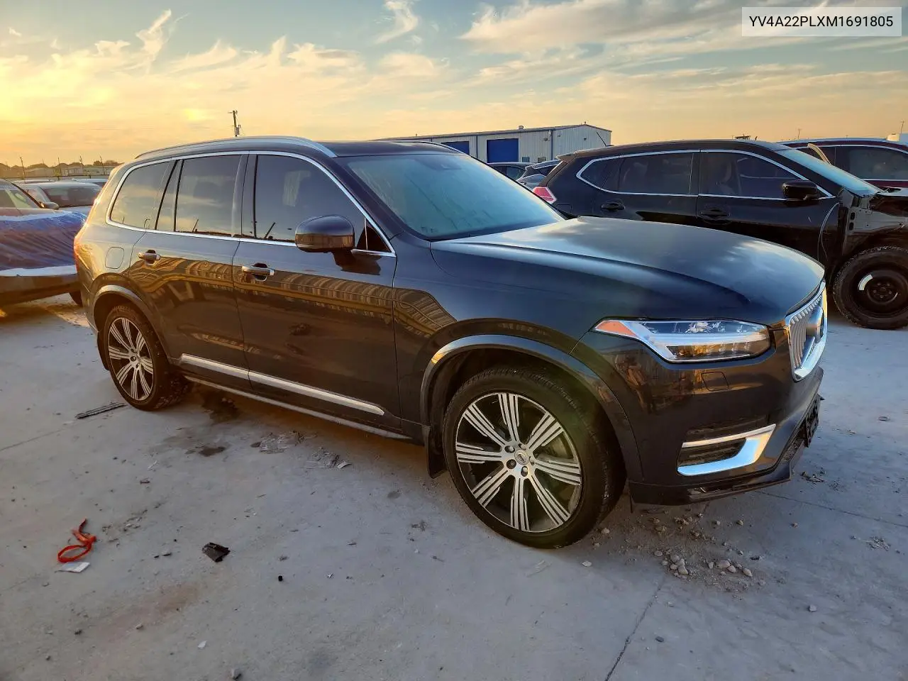 2021 VOLVO XC90 VIN YV4A22PLXM1691805 — фото 4