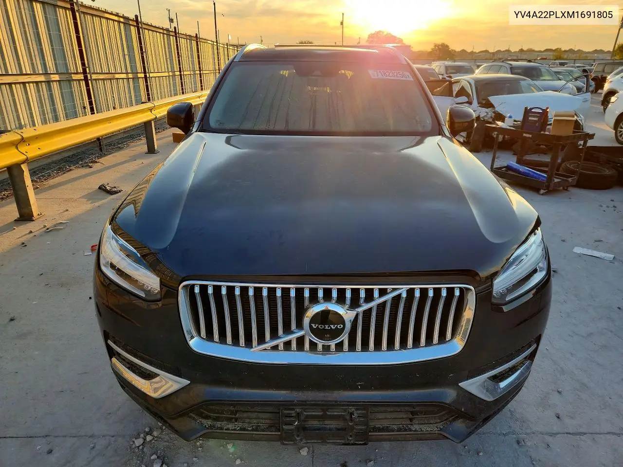 2021 VOLVO XC90 VIN YV4A22PLXM1691805 — фото 5