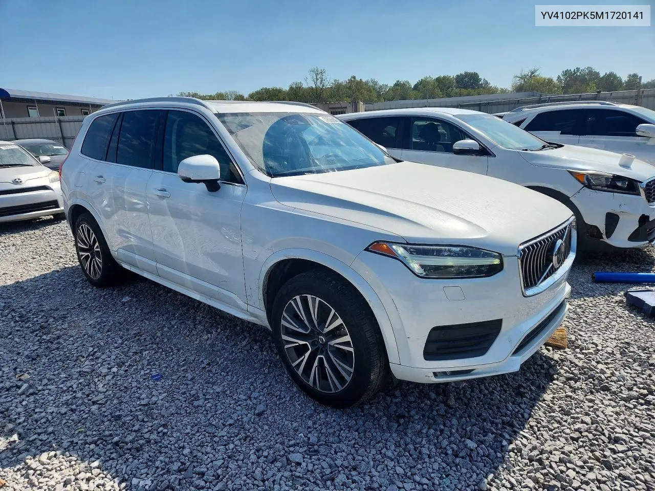 2021 VOLVO XC90 VIN YV4102PK5M1720141 — фото 4