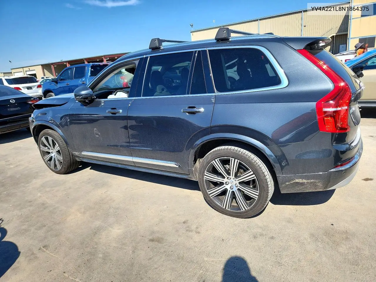 2022 VOLVO XC90 VIN YV4A221L8N1864375 — фото 2