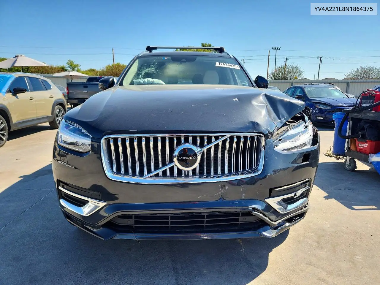 2022 VOLVO XC90 VIN YV4A221L8N1864375 — фото 5