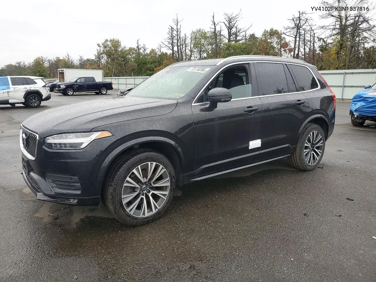 VOLVO XC90 2022, VIN YV4102PK3N1837816