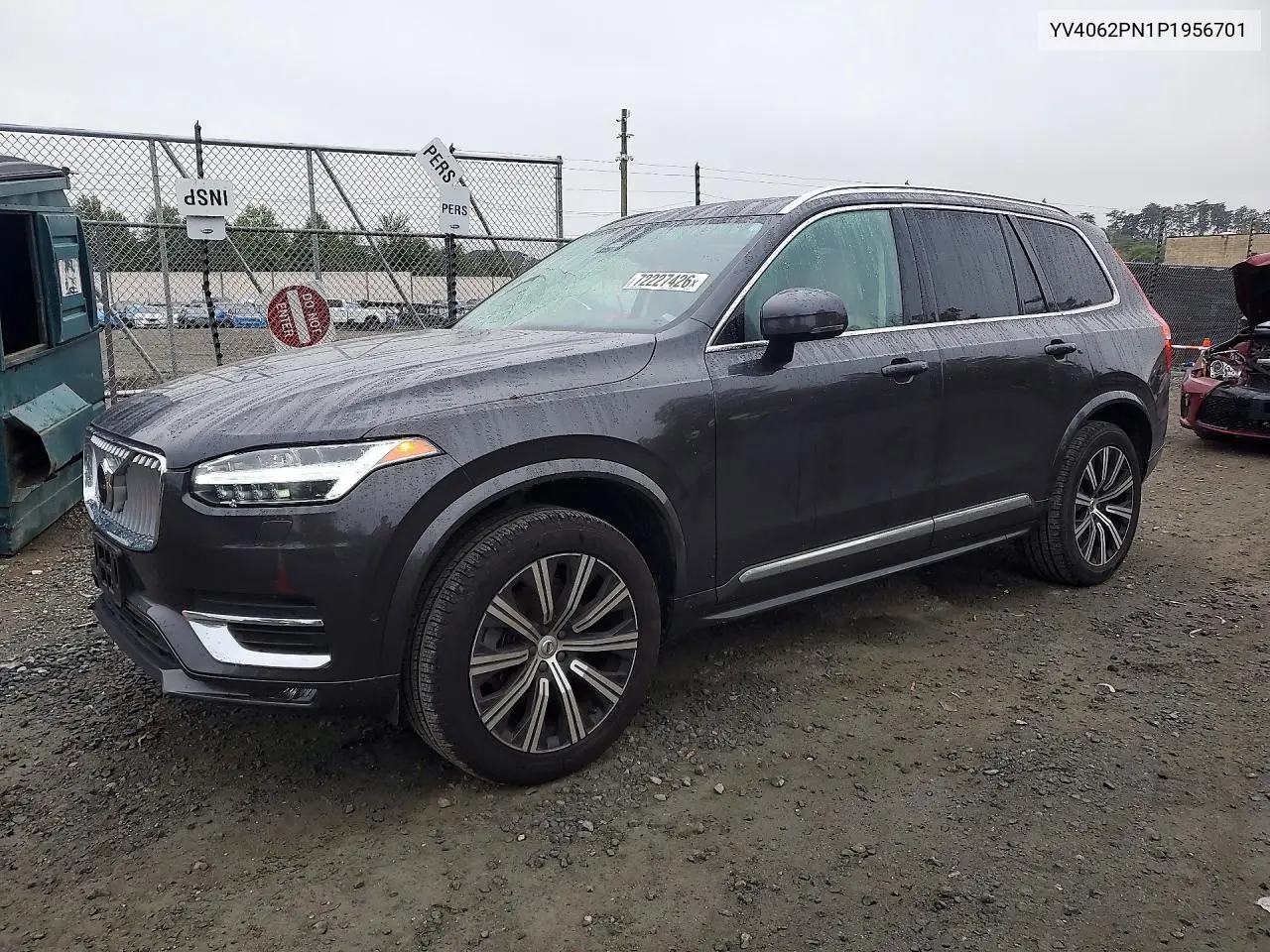 VOLVO XC90 2023, VIN YV4062PN1P1956701