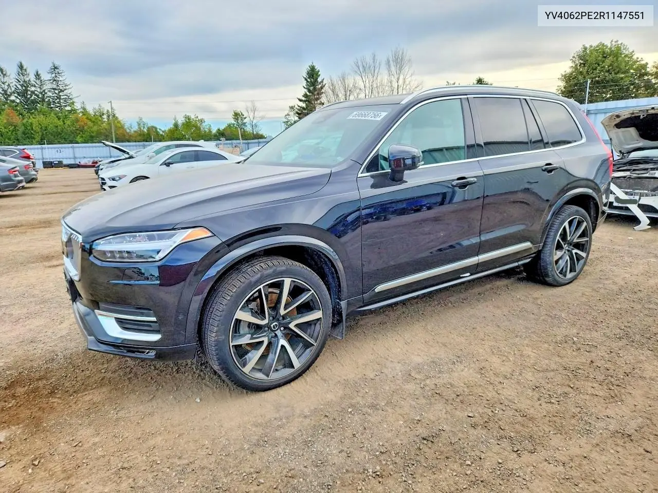 VOLVO XC90 2024, VIN YV4062PE2R1147551