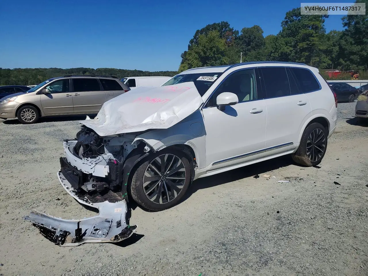 VOLVO XC90 2026, VIN YV4H60JF6T1487317