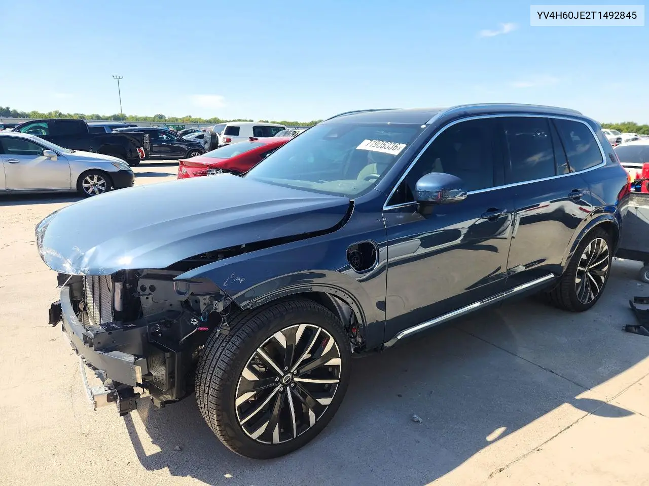 VOLVO XC90 2026, VIN YV4H60JE2T1492845