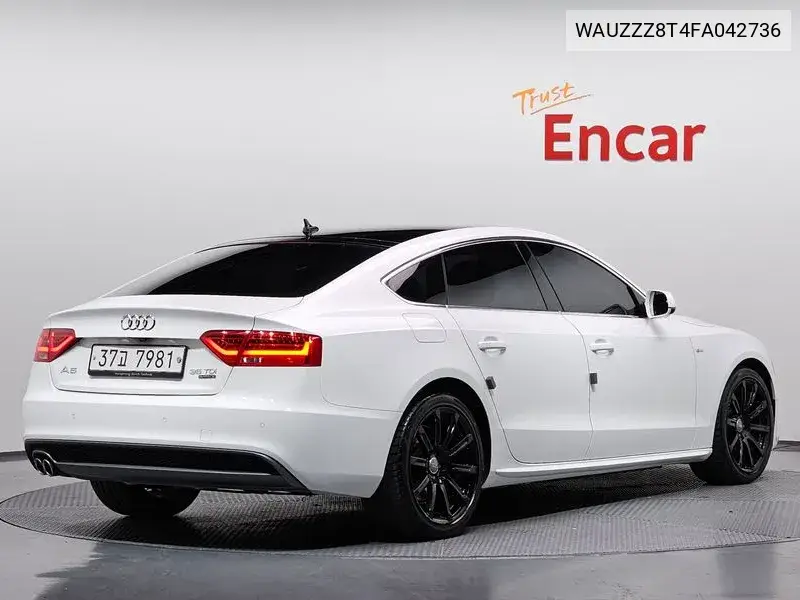 AUDI A5 2015, VIN WAUZZZ8T4FA042736