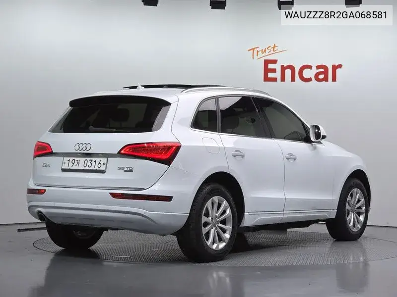 2016 AUDI Q5 VIN WAUZZZ8R2GA068581 — фото 2