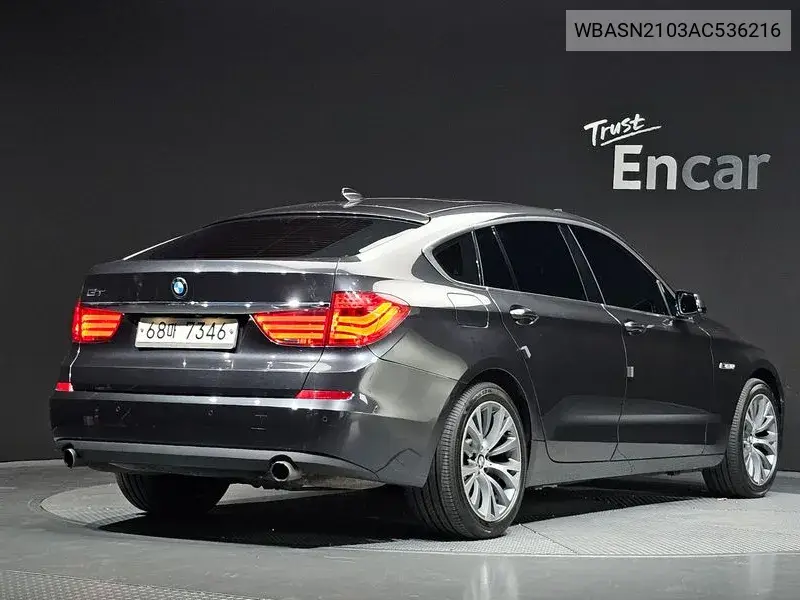 2010 BMW 5ER VIN WBASN2103AC536216 — фото 2