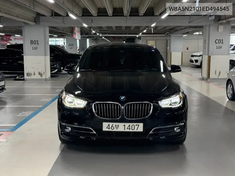 BMW 5ER 2013, VIN WBA5N2101ED494545