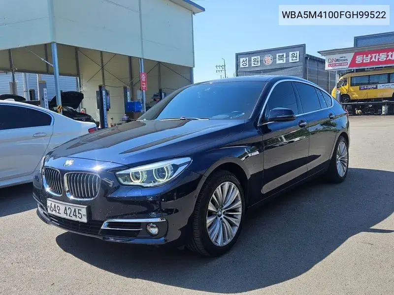 2015 BMW 5ER VIN WBA5M4100FGH99522 — фото 2