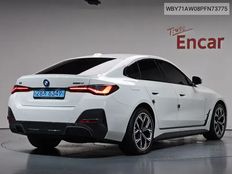 BMW I4 2022, VIN WBY71AW08PFN73775