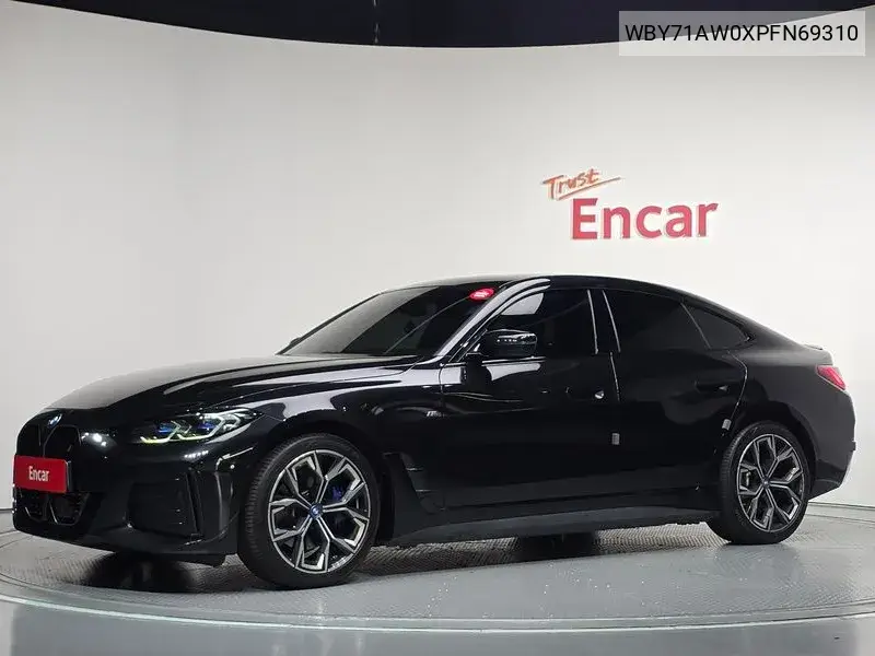 BMW I4 2022, VIN WBY71AW0XPFN69310
